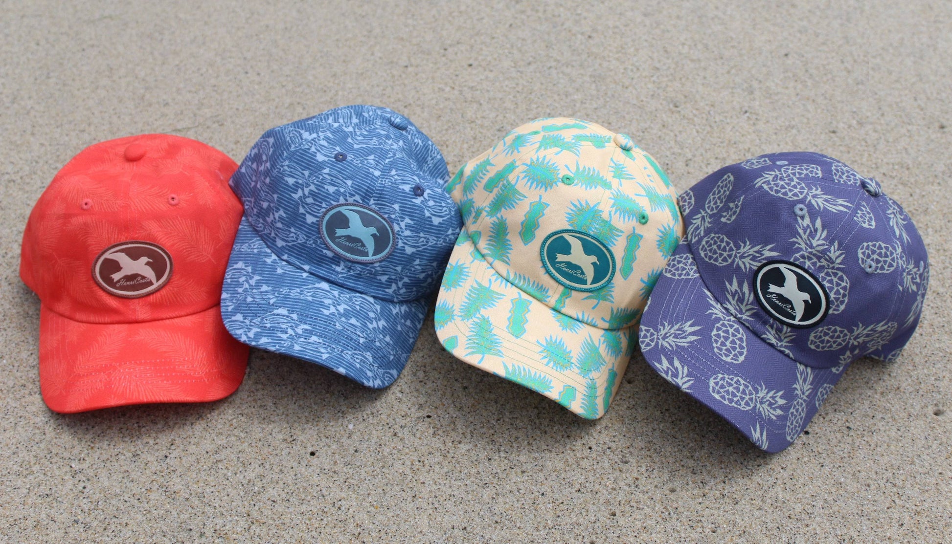 HCC200 Printed Caps- Henri Costa