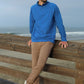 HCS21602 NEWPORT ZIP marine blue - Henri-Costa