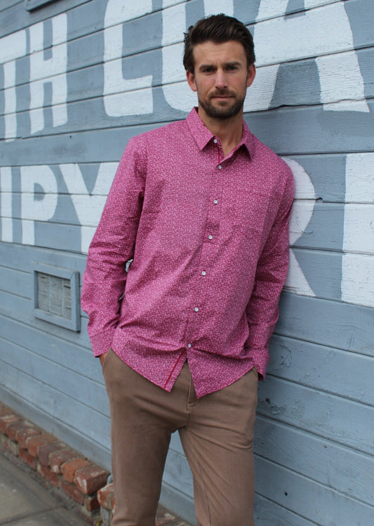 HCF21568 LA PAZ cranberry - Henri-Costa